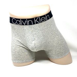 🌿Sale🌿 Calvin Klein One Reconsidered Comfort Men's Boxer Briefs Gray Cotton